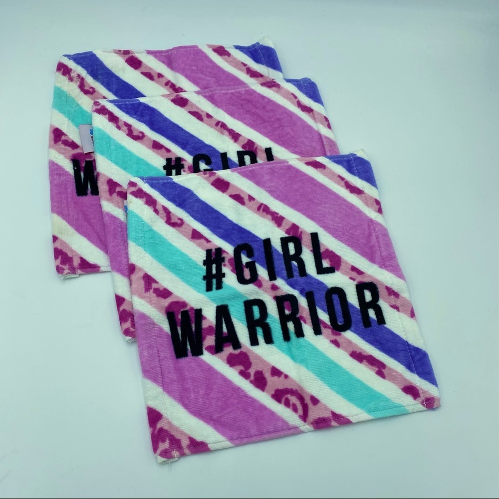 Limited Too “#Girl Warrior set of (3) wash clothes